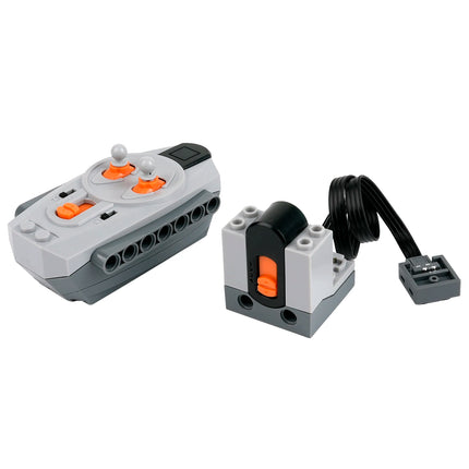 MOC Technology PF Pieces Building Blocks Infrared Receiver + Infrared Speed Remote Control Compatible with Legoeds Power Pack