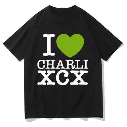 Charli XCX with Special Guest Shygirl T-Shirts Brat Album Men Women Clothing Aesthetic Unisex Streetwear Summer Cotton Tee Tops