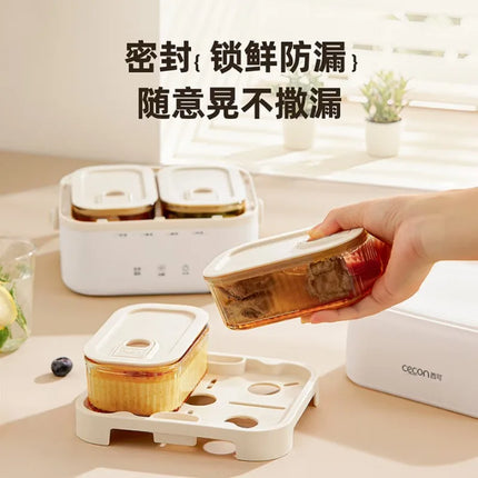 Electric lunch box special for office workers portable self-heating and thermal insulation pluggable heating and convenient