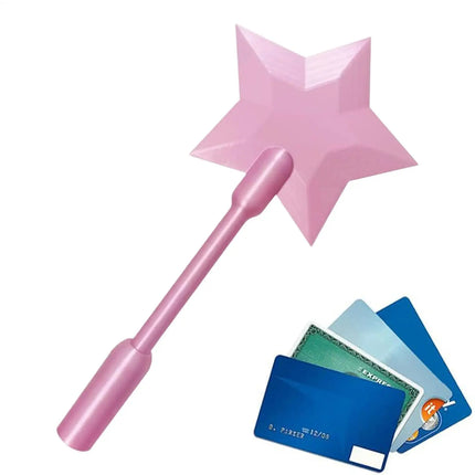 Credit Card Wand 3D Printed Payment Stick Contactless Payment Card Holder for Kids Teens Adults Tech Lovers Cosplay Fans