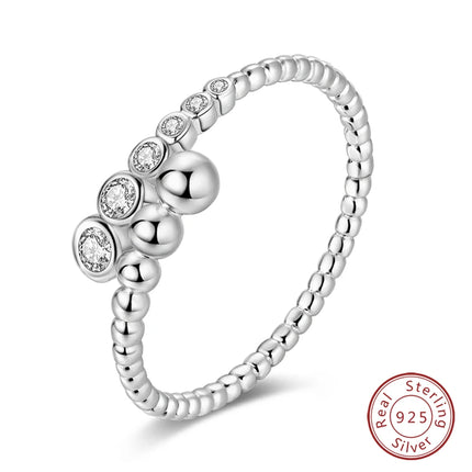 Fashion Original Luminous Firefly Rings 100% 925 Silver Eternal Heart-Shaped Zircon Rings Fine Wedding Engagement Jewelry Gifts