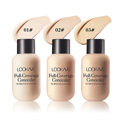 Waterproof Liquid Concealer Foundation Cream Lasting Full Coverage Acne Spot Dark Circles Concealer Cream Face Makeup Cosmetic