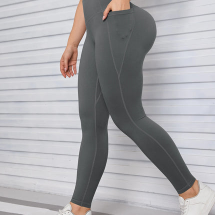 Pockets Fitness Gym Leggings Women Skinny Stretch Autumn Sport Leggings Women Casual Mallas Fashion Outdoors Pants