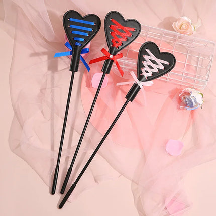 3 Colors PU Leather Ribbon Erotic Bondage Whips Restraints Fetish Spanking Flogger Adult Sex Toys For Women Men Couples Sex Shop