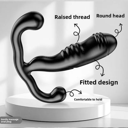 Men Adult Masturbator Prostate Massager Stimulate  Soft Silicone Anal Plug G spot Stimulator For Men Woman Couple Gay Sex Toy18+