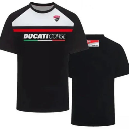 Styling Ducati Racing Race Men's T-shirt Printed Outdoor Sports Quick Drying Motorcycle Short Sleeved Casual Plus Size T-shirt