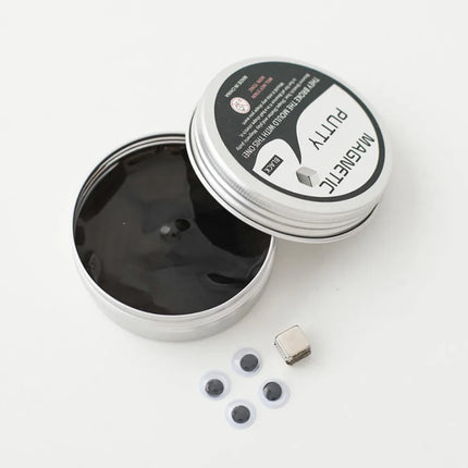 Resin Magnetic Bouncing Mud Ferrofluid High Stretch Magnetic Suction Clay Interesting with Magnet Mud Playdough Kids Toys