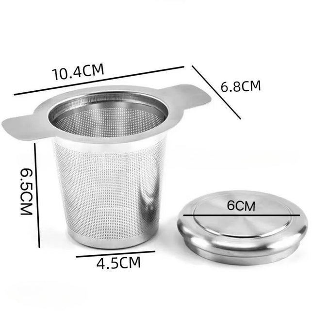 1PCS Reusable Tea Leak Stainless Steel Filter Coffees Infuser Basket Tea Strainer Teapot Cup Filter Multi- Teapot Infuser Leak