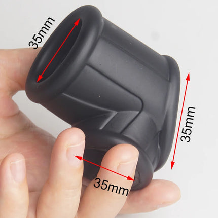 Dick Erection Penis Cock Ring,Ejaculation Delay Cockring Men,Ball Stretcher Ballstretcher,Chastity Cage,BDSM Scrotum Testicle