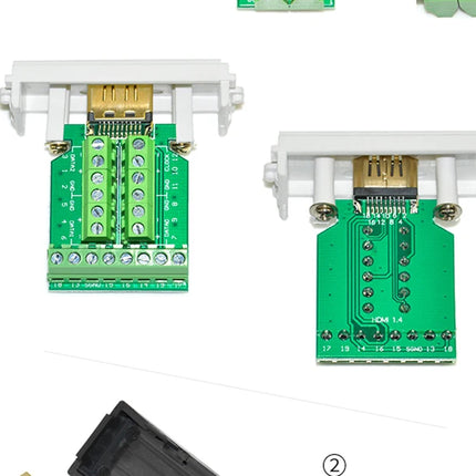 Solder-Free HDMI Male Connector Plug with Shell Kit - Easy DIY Upgrade for Repairing HDMI Cable Ends & Wires