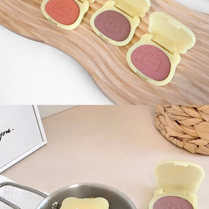 Colorful Matte Monochrome Blush SHAQINUO Whitening Lasting Vitality Girl Nude Makeup Natural Smudge Pendant Single Blush Plate