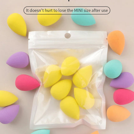 6pcs Mini Makeup Sponge Powder Puff Beauty Sponge for Makeup Concealer Liquid Foundation Face Cosmetic Puff Make Up Sponge