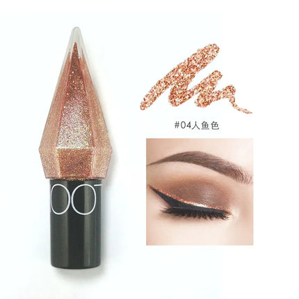Potato Texture Glitter Eyeshadow Palette Pearlescent Diamond Monochrome Highlighter Powder Brighten Shiny Eyes Makeup Cosmetics