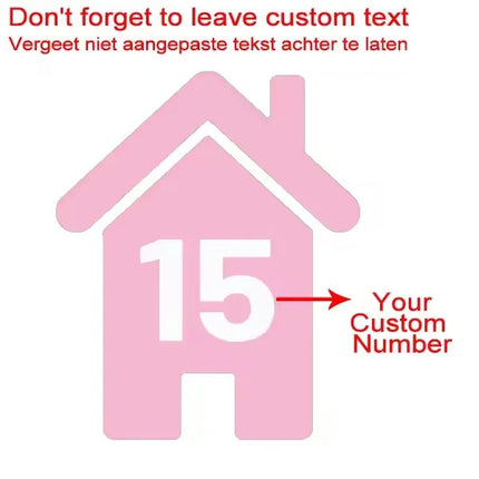 4Pcs Wheelie Bin Numbers Custom House Number Vinyl Decal Sticker for Rubbish Trash Bin Home Decor