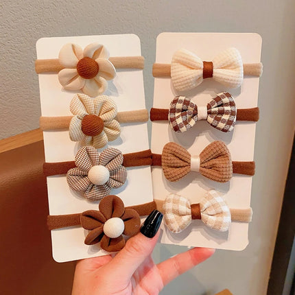 6/10/12pcs Children's Bow 10 Piece Hair Clip Cute Baby Headwear Princess Hair Clip Headwear Kids Gift