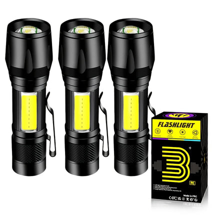 High Strong Power Led Flashlights Tactical Flash Light Torch Ultra Bright Lamp USB Charging Camping Fishing Defensa Zoom Lantern
