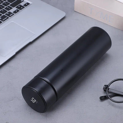500ML Temperature Display Thermos Cup Stainless Steel Divided Thermos Bottle Outdoor Vacuum Insulated Cup Father's Day Gift