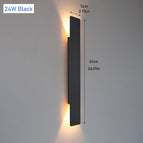 Cold White Light / 24W Black / Waterproof