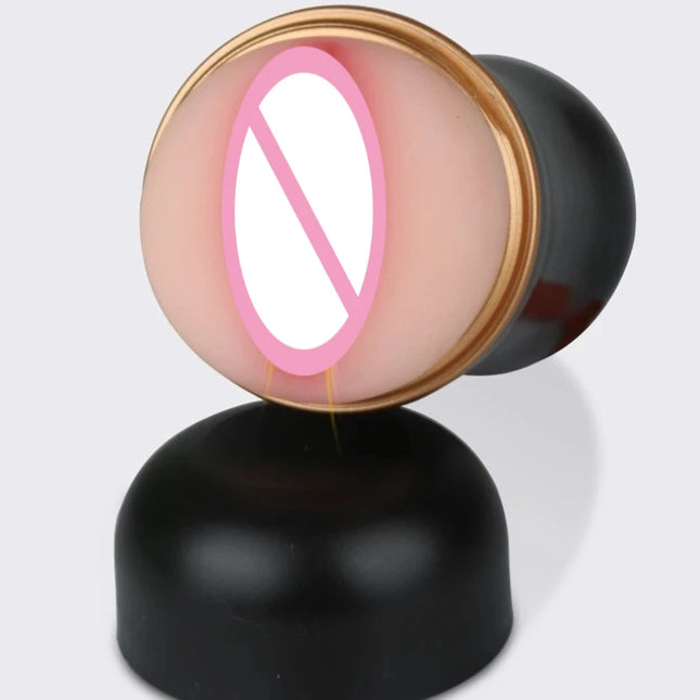 Flesh Textured LIght Lifelike Vagina Vacuum Sucking Men's Masturbator Sex Toy For Men,Soft And Realistic Penis Sex Exerciser
