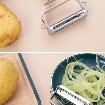 1pc Kitchen Vegetables Fruit Peeler Vegetable Slicer High Quality Stainless Steel Potato Cucumber Carrot Grater Julienne Peeler