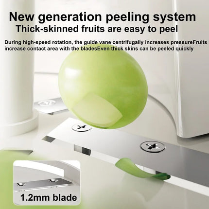 Electric Grape Peeling Machine Auto Multipurpose Small Fruit Peeling Tool Kitchen Peeler for Garlic Tomatoes Peeler Machine 50W