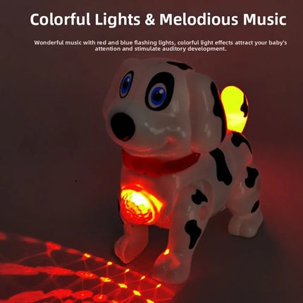 Plastic Electronic Robot Dog Toy Interactive Touch with Light Pets Toys Robotic Animals Programmable Smart