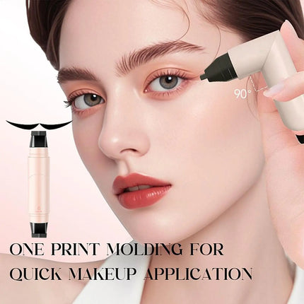 Eyeliners Stamps Eye liner Stencils Pencil Smooth Precise Pen Tool MultiFunctional Design Rotate Eye liner Stamp Black Brown Pen