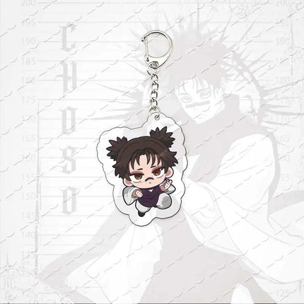 JJK nime Figure Choso Keychain Bag Charms Accessories Choso Chibi Acrylic  Keyrings Pendant Fans Friends Gifts