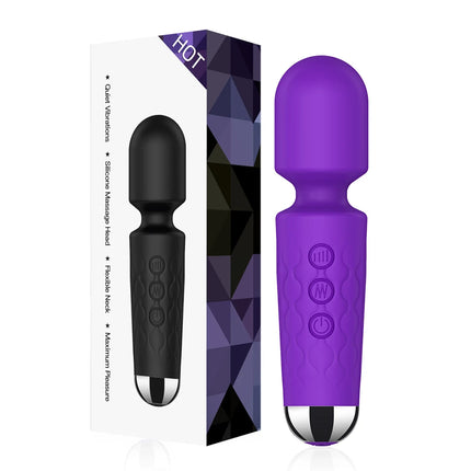 Powerful 20 Speeds AV Vibrator Magic Wand Clitoris Stimulator Sex Toys for Women G Spot Massager Adult Female Sex Product