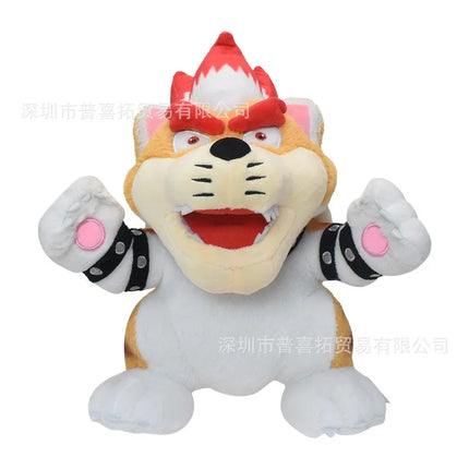 2026 Wonder Bowser Turtle Jr Plush Doll Toy Anime New Peripheral Plush Toy Bowser King Bowser Plush Toy Boy Birthday Gifts