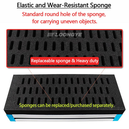 LOONGYE Vacuum Gripper Sponge Suction Cup Pad HGP130 Heavy-duty Palletizing Carton Area Gripper Robot Industrial Customizable