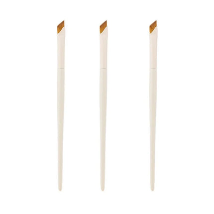 Upgrade Blade Eyeliner Brush Ultra Thin Fine Angle Flat Eyebrow Brush Under The Eye Makeup Brushes Precise Detail Brush white