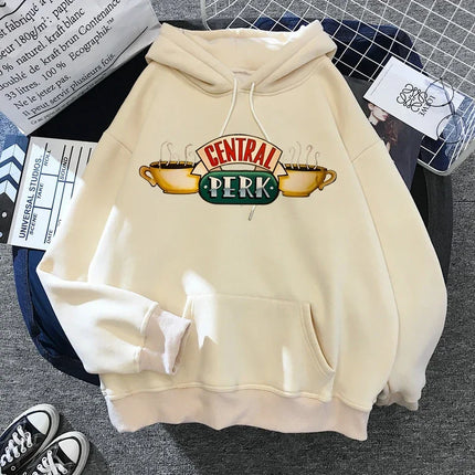 Friends TV Show Hoodies for Women, Funny Cartoon Friends Hoodies, Ullzang Graphic, Vintage Anime Sweatshirt, Female Hoody, 90s