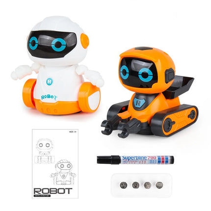 620-1A Intelligent Robot Model Building Block set Toy Kit with Sound - Effect Drawing Robot DIY Toys for Christmas Gifts