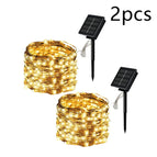 2Pcs Warm / 7M 50LED