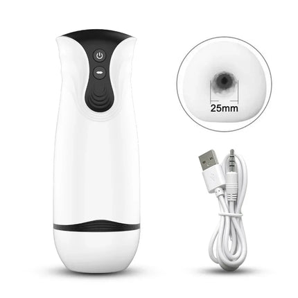 Automatic Male Masturbator Powerful Vibration Blowjob Sucking Machine Silicone Masturbation Cup Adult Supplies Sex Toy for Men