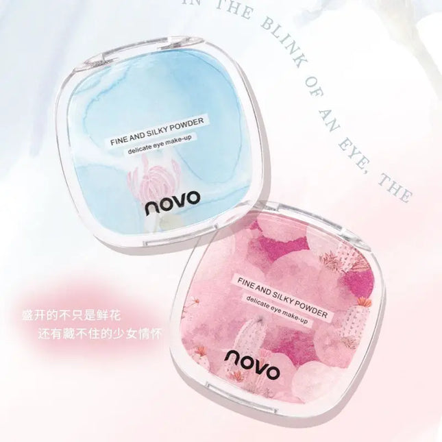 NOVO Four-color Eyeshadow, Matte, Pearlescent, High-gloss, Sweat-proof, Water-resistant, Ins, High-end And Affordable