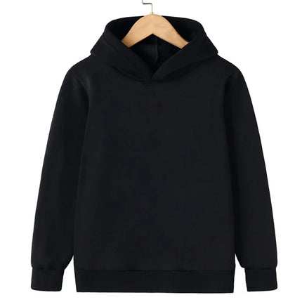 NEW Fashion Kids Boy Hoodies Hoodies 2025 Spring Autumn Girls Casual Hoodies Sweatshirt Kids Solid Color Hoodies Sweatshirt