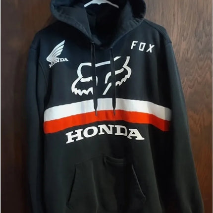 Honda logo hoodie autumn and winter men's and women's general street wear casual hoodie motorcycle