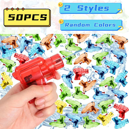 50/100 Pcs Bulk Water Gun for Kids Mini Colorful Summer Squirt Shooter Gun Swimming Pool Beach Water Fighting Watergun for Kids