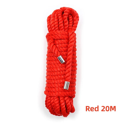 Golden Black Exotic Accessory of Handcuffs Bondage Soft Rope Metal Head For Men Woman Cosplay Slave Binder Restraint Couple Game