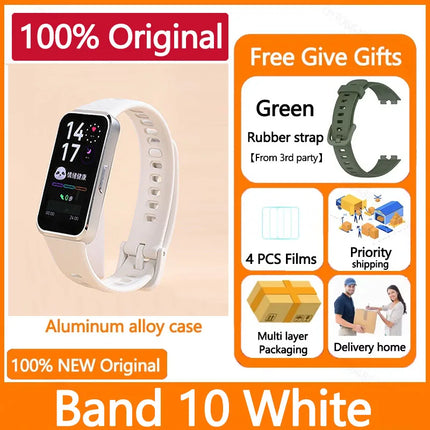 2025 New Original Huawei Band 10 Smartwatch,Compatible with IOS & Android,Sleep Tracking,Health monitor,14 days battery life,