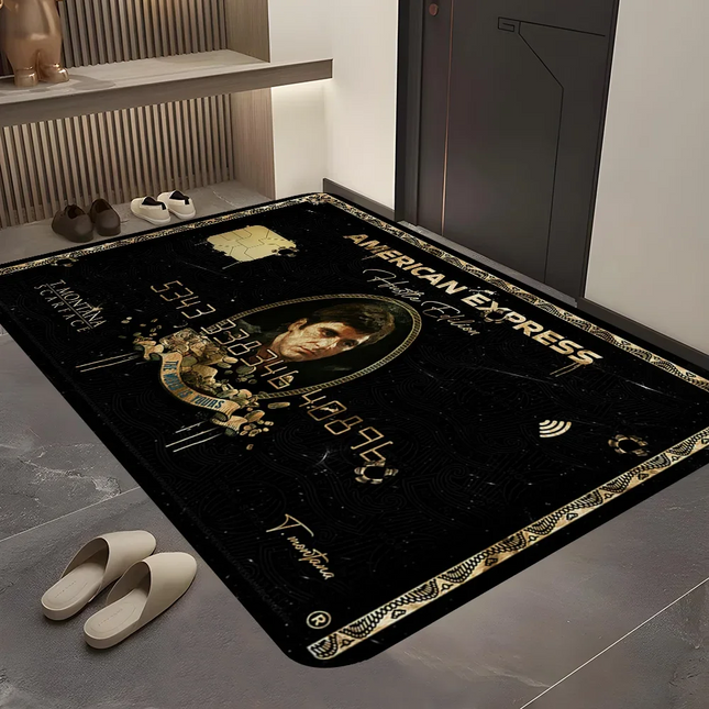 Movie Scarface Room Mats Anti-slip Absorb Water Long Strip Cushion Bedroom Mat Household Carpets