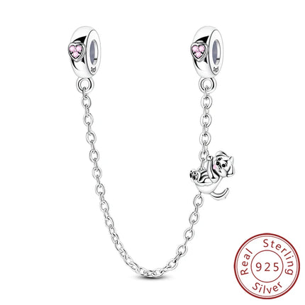 Original 925 Sterling Silver Charm Bead Balloon Poodle Cute Puppy Heart Charm Fit Bracelet Bangle Pendant Women DIY Jewelry Gift