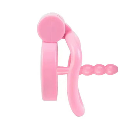 Small Penis Plug Set Pink Urethral Sound Catheter Stimulation Dilator Hollow Penis Plug Stick Insert Male Sex Toy