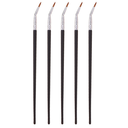 Karsyngirl 1/2Pcs Bent Liner Makeup Brushes Angled Eyeliner Brush Eye Brow Tool Detail Eye Liner Precision Cosmetic Tools