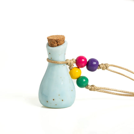 Ceramic bottle Necklaces Pendants Wholesale For Women Ladies Gift Necklace Retro Accessory Jewelry #Z600