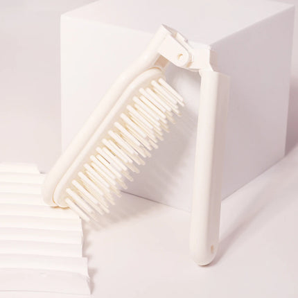 1/3pcs Anti static portable travel foldable massage hair comb set，Special for real hair wigs