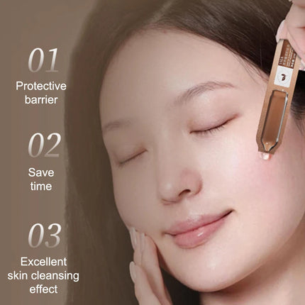 2ml*10Pcs Camellia Natural Plant Makeup Remover Three-in-one Oil Eye Lip And Face Cleansing Oil Travel Portable Single Packaging