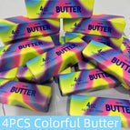 4PCS colorful butter / as show
